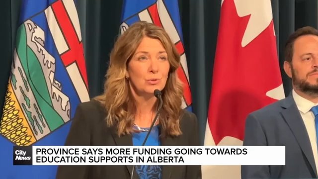 Province says more funding going towards education supports in Alberta