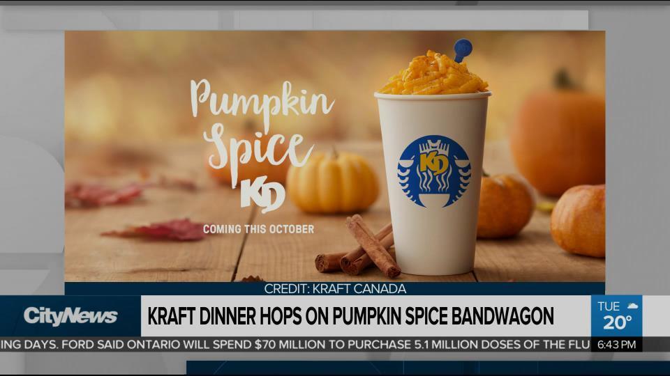 Pumpkin spice deals kraft dinner