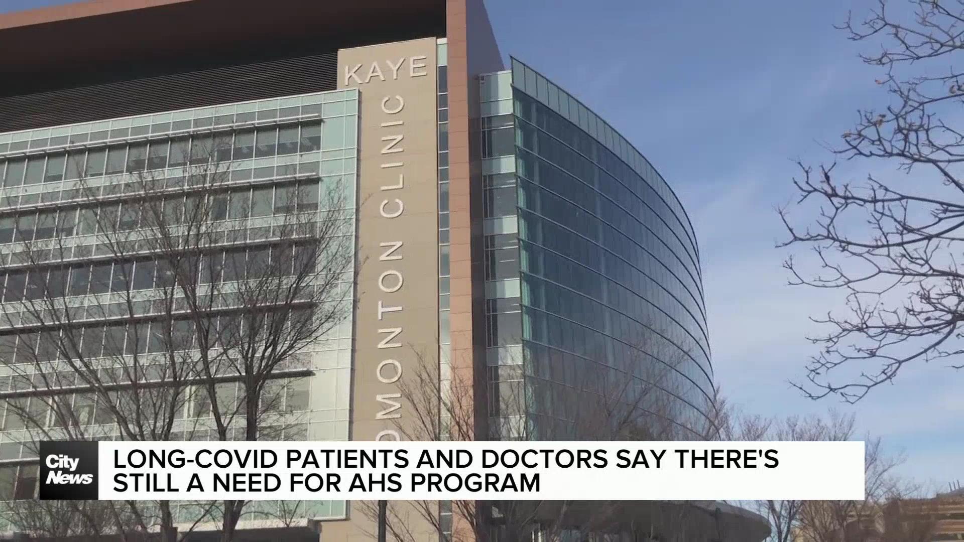 Long-covid patients and doctors say there's still a need for Alberta Health services program