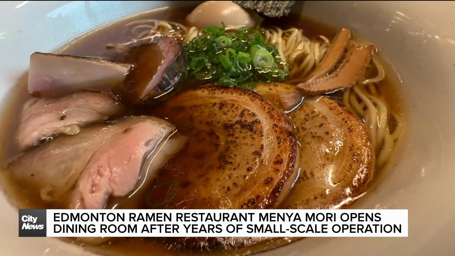 Edmonton's Menya Mori opens new store after years of small-scale operation