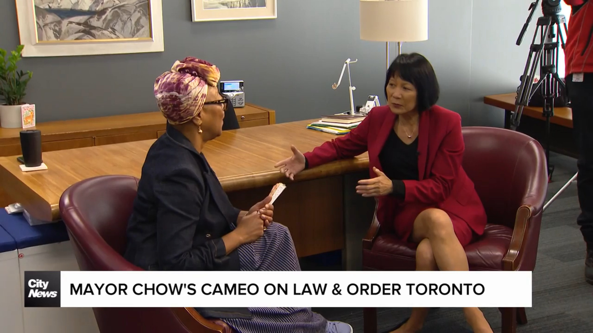Mayor Olivia Chow makes acting debut on Law & Order Toronto