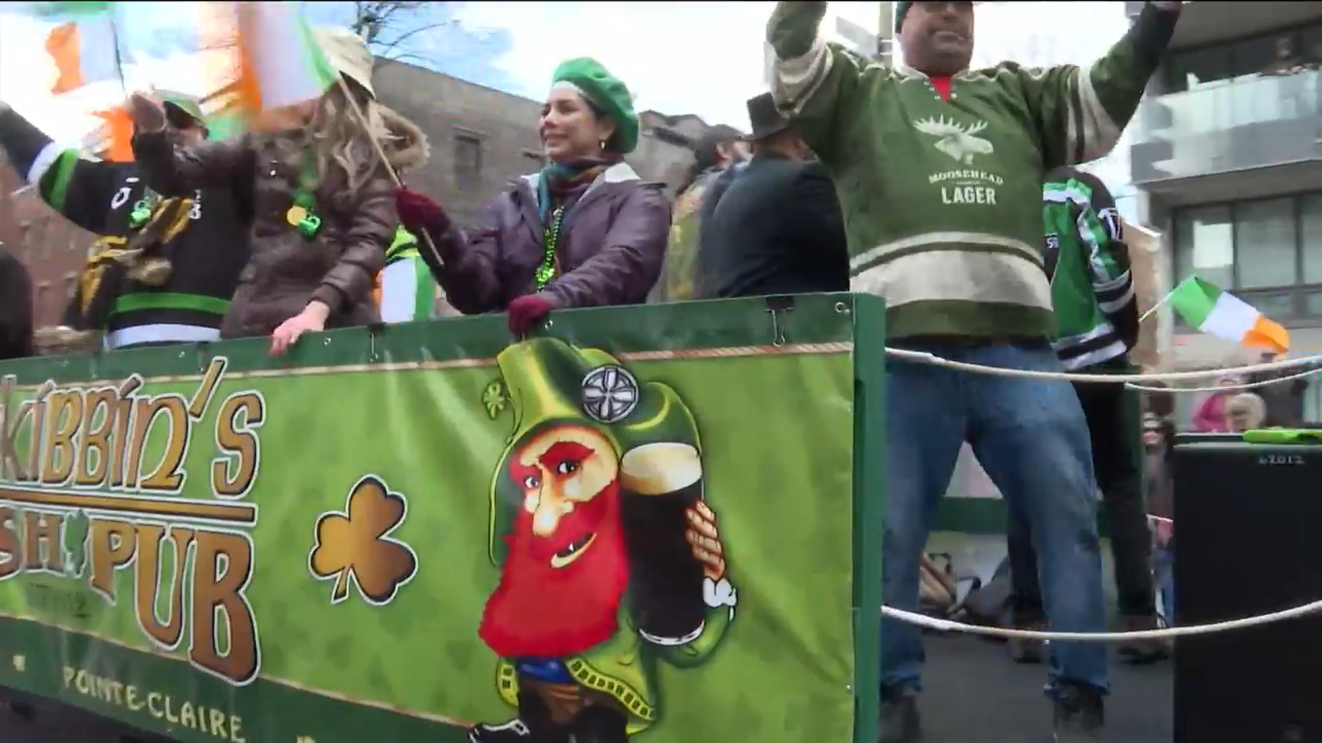 Getting into the Irish spirit at the 199th St. Patrick’s Day parade
