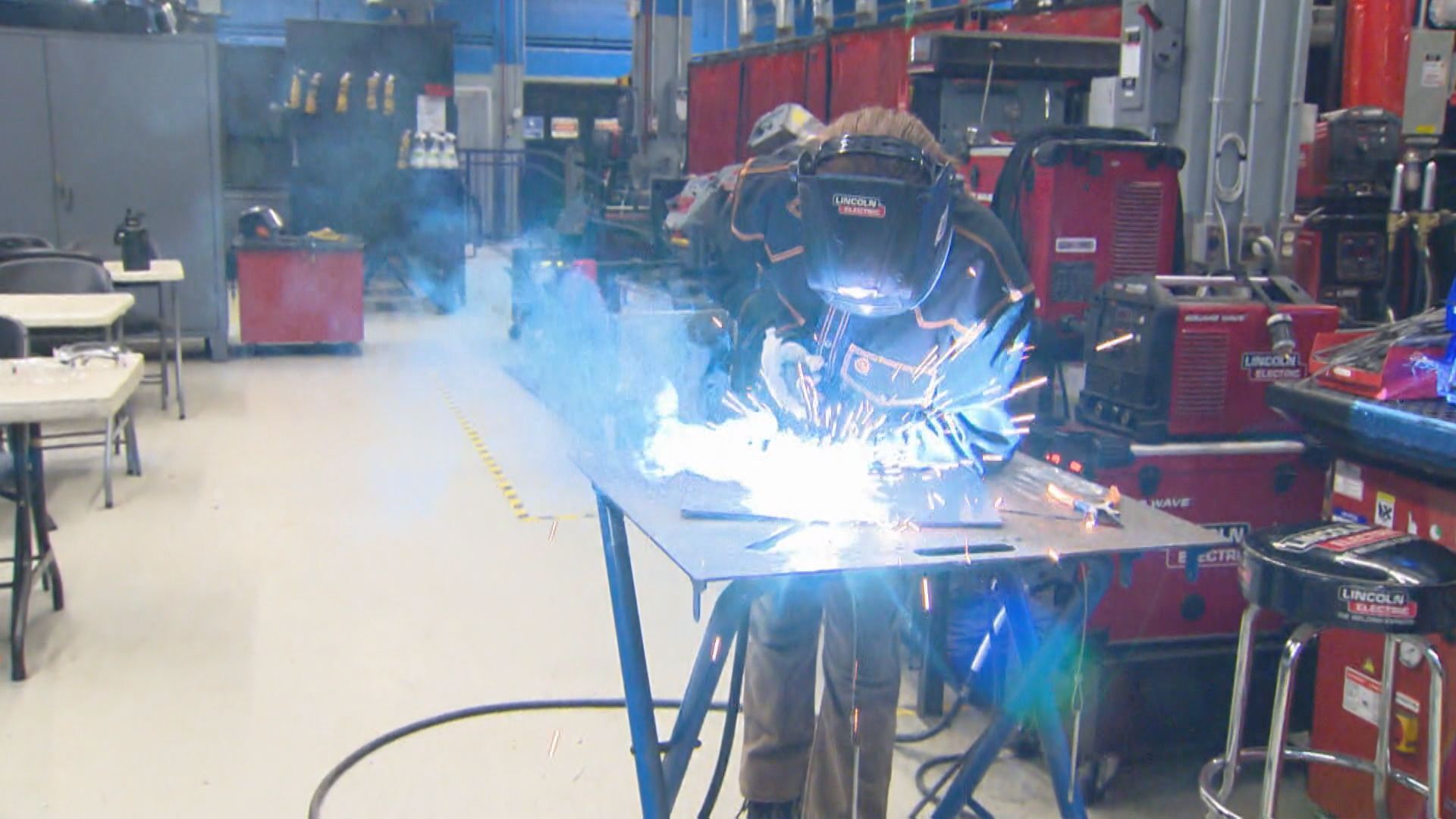 Female welders hope art installation will inspire change