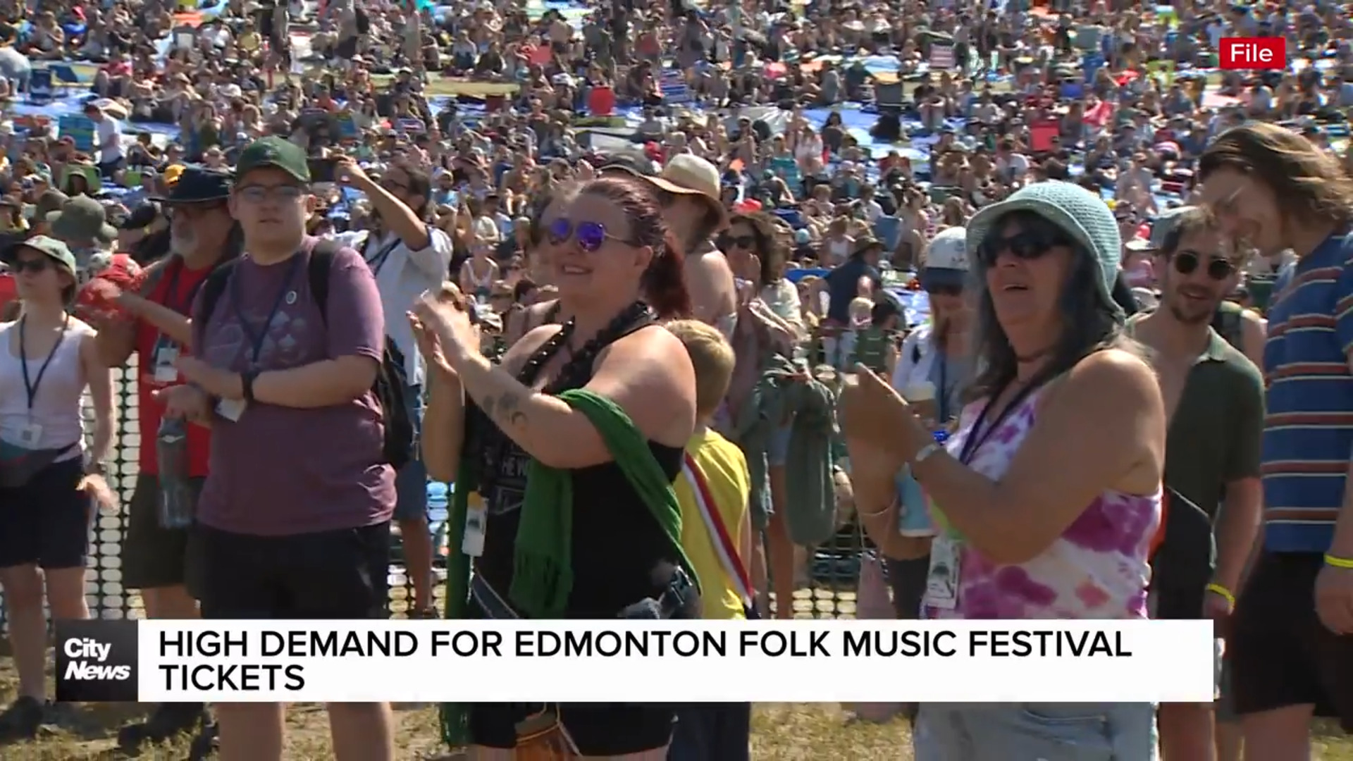 High demand for Edmonton Folk Music Festival tickets