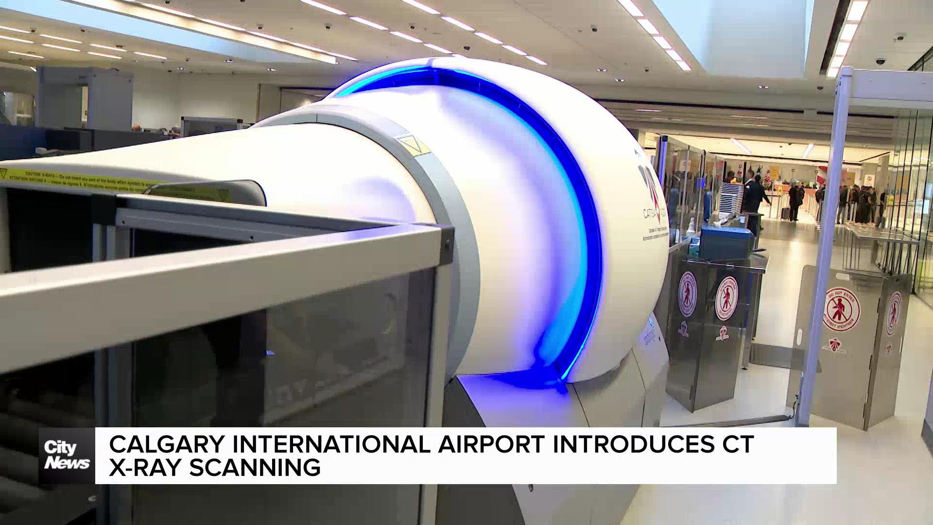 Calgary International Airport introduces CT X-Ray scanning