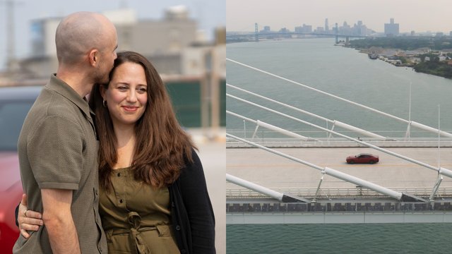 Howe family first to cross Gordie Howe International Bridge