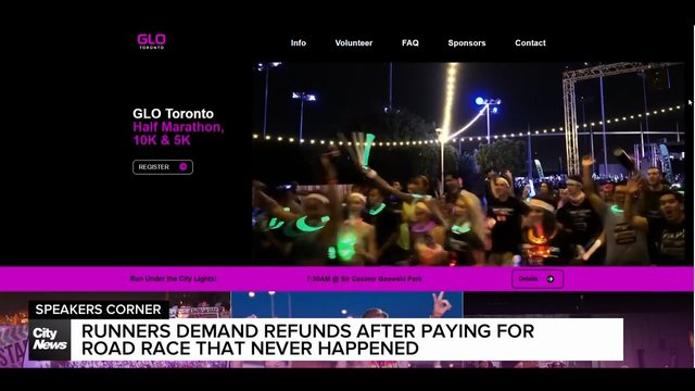 'We want our money back': Runners sound off after paying for a race that never happened