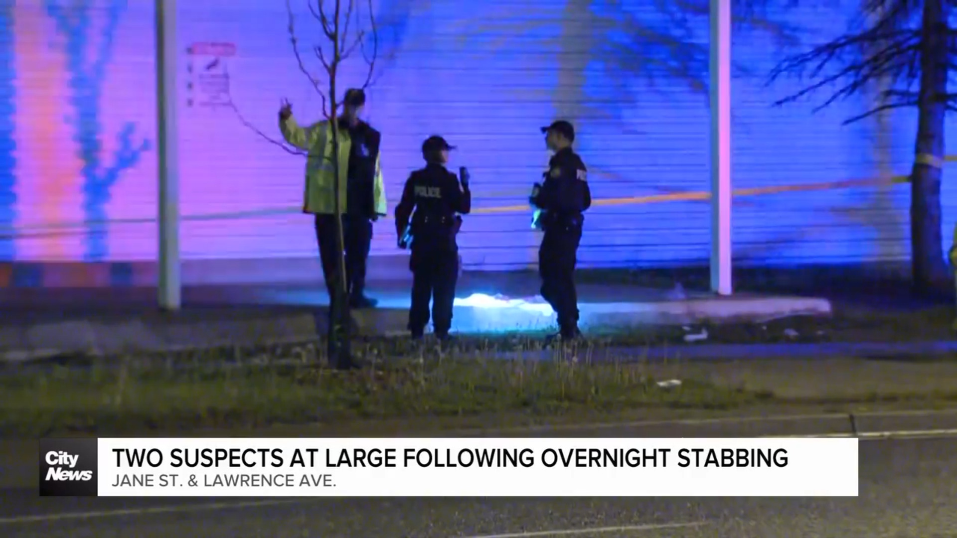 Man found stabbed lying on the ground overnight in North York