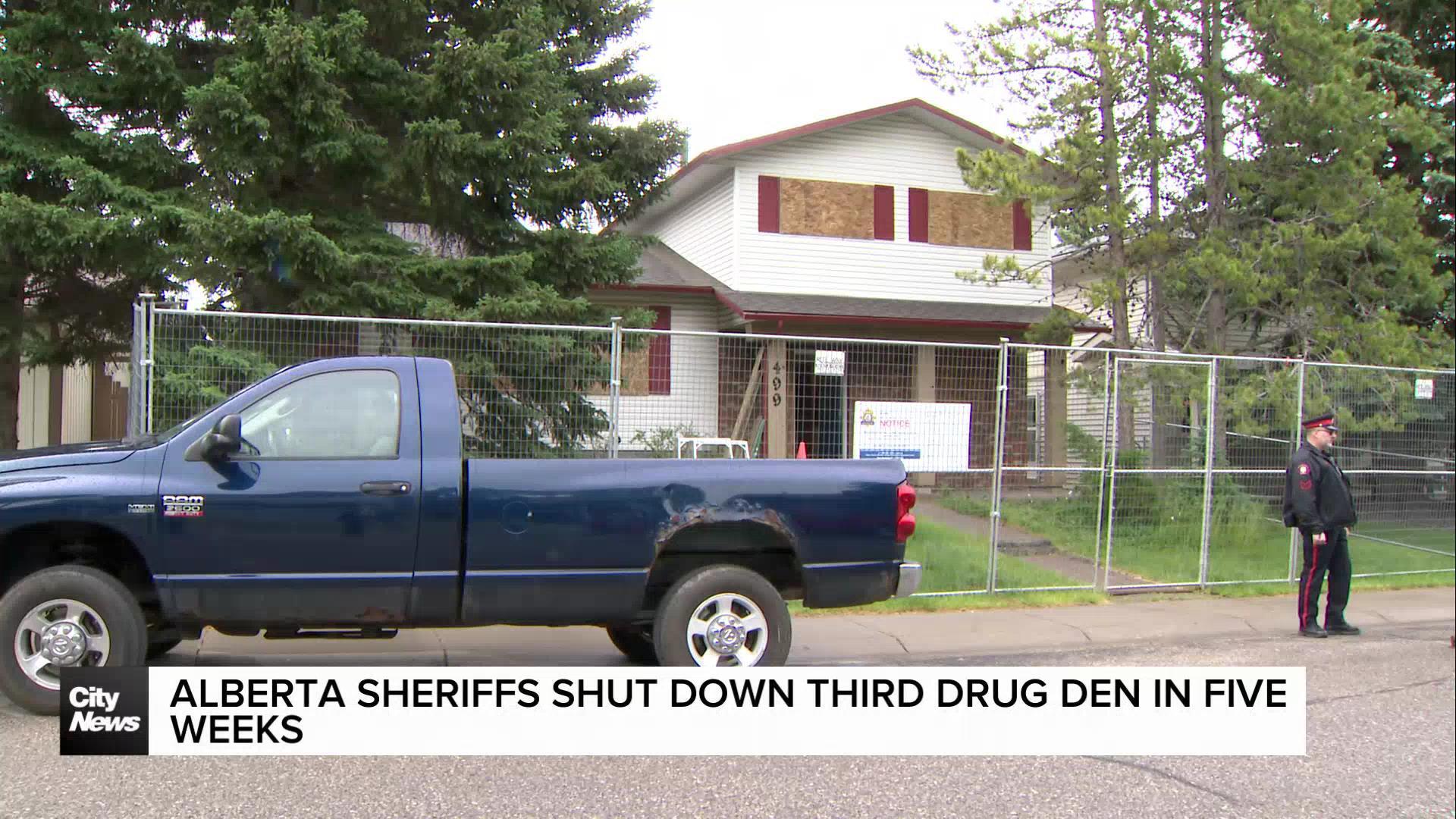 Alberta Sheriffs shut down alleged SW Calgary drug house