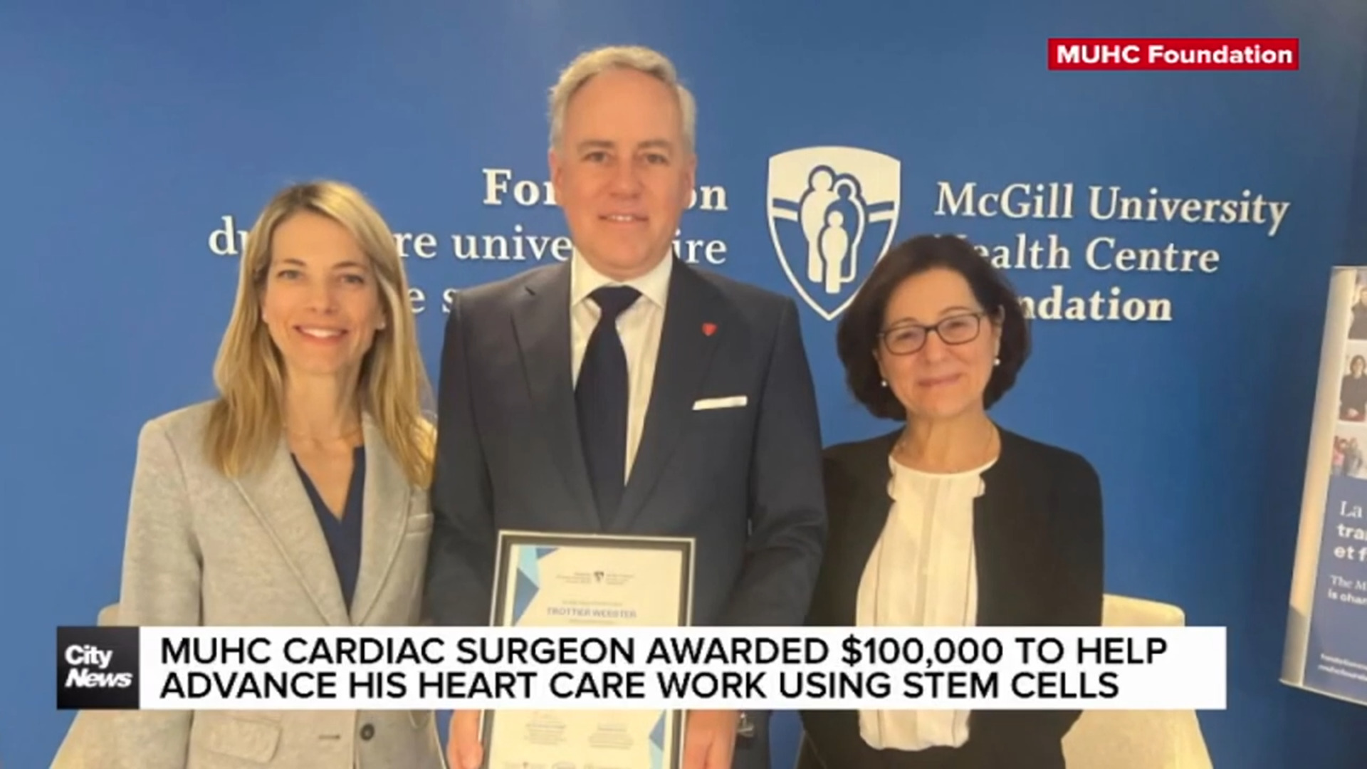 Montreal cardiac surgeon awarded $100,000 for innovative research