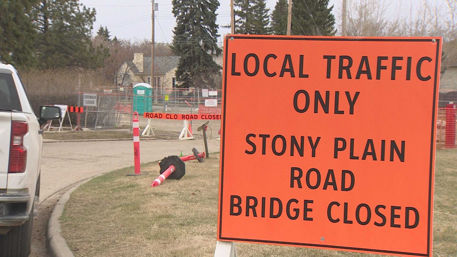 Stony Plain Road closes for Valley Line West LRT expansion Monday