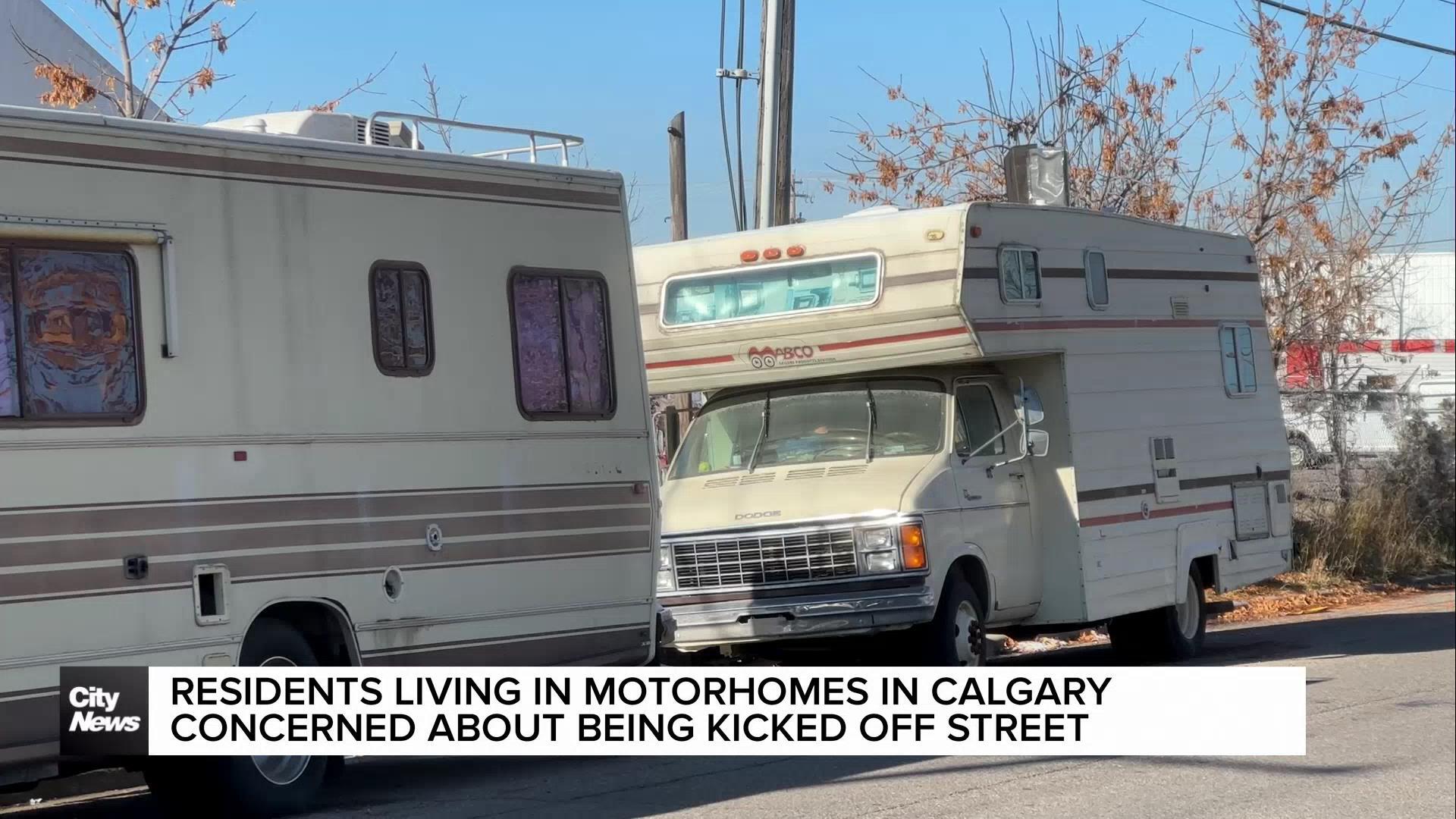 Calgary RV residents granted temporary permit to park on Moraine Rd NE