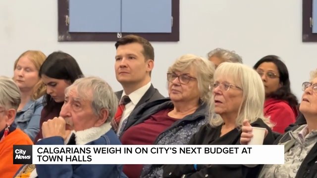 Calgarians weigh in on city’s next budget at town halls