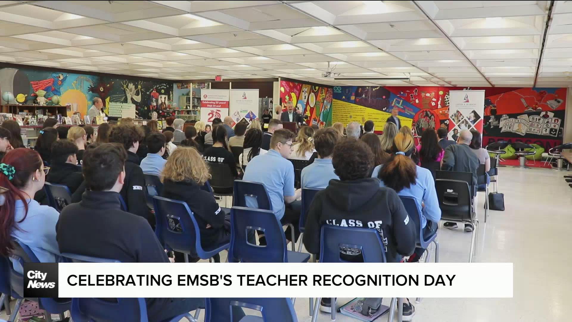 Teacher Recognition Day at English Montreal School Board