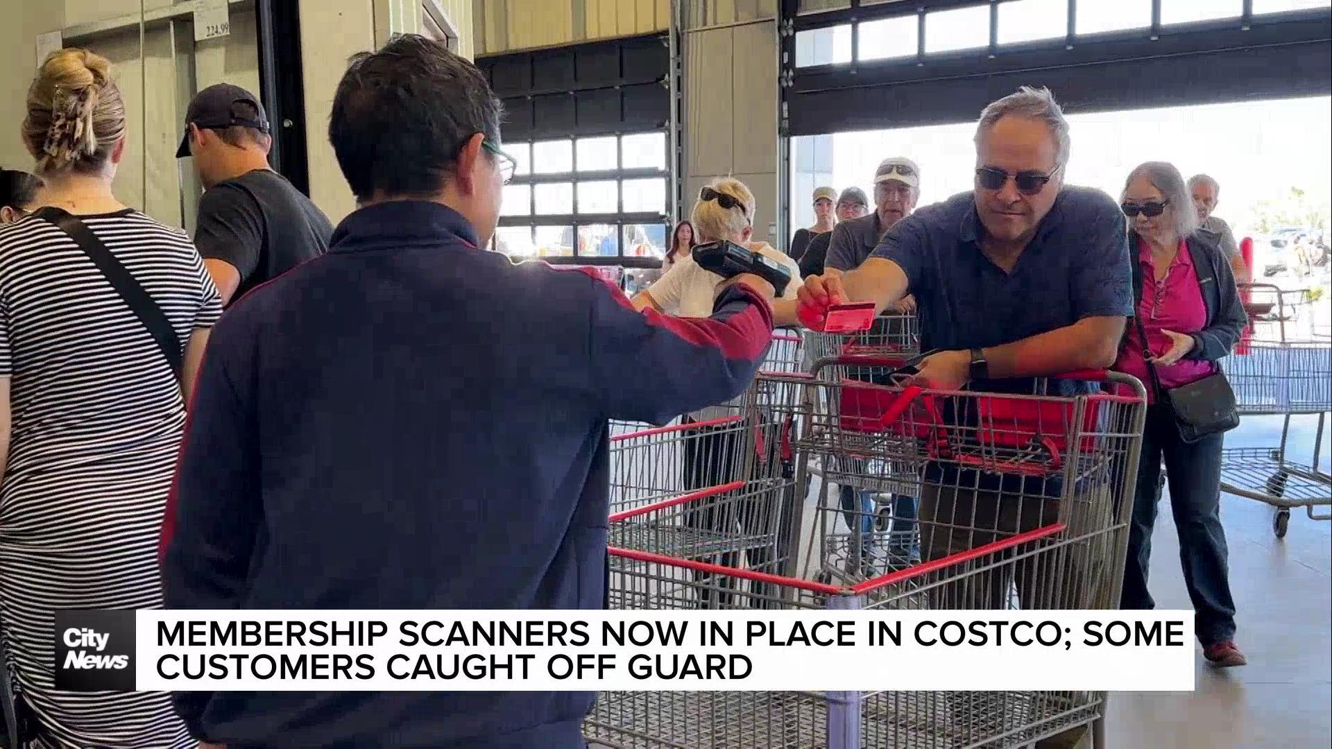 Membership scanners now in place in Costco; some customers caught off guard