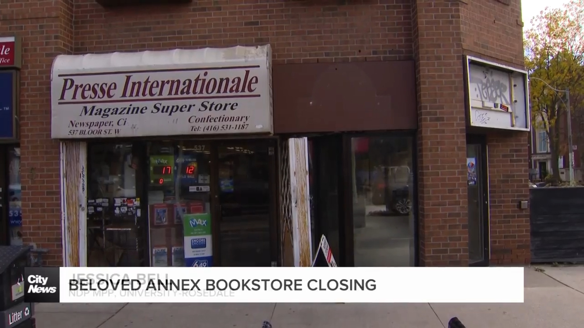 Beloved Annex bookstore closing due to rent hike