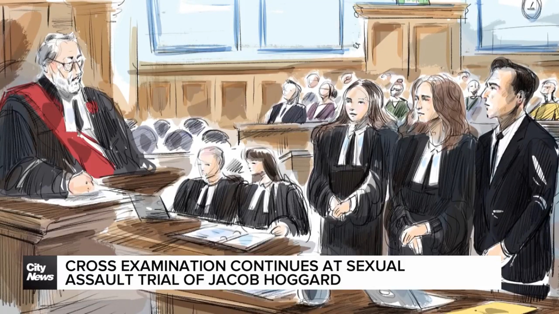 Cross examination of Jacob Hoggard accuser continues