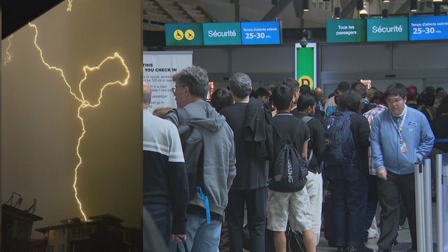 Once-in-a-decade thunderstorm grounds flights, cuts power, starts wildfires in B.C.