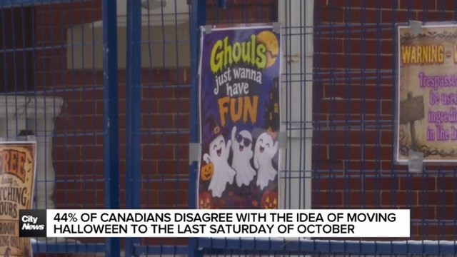 Should Halloween be moved to the last Saturday of October? Most Canadians says no