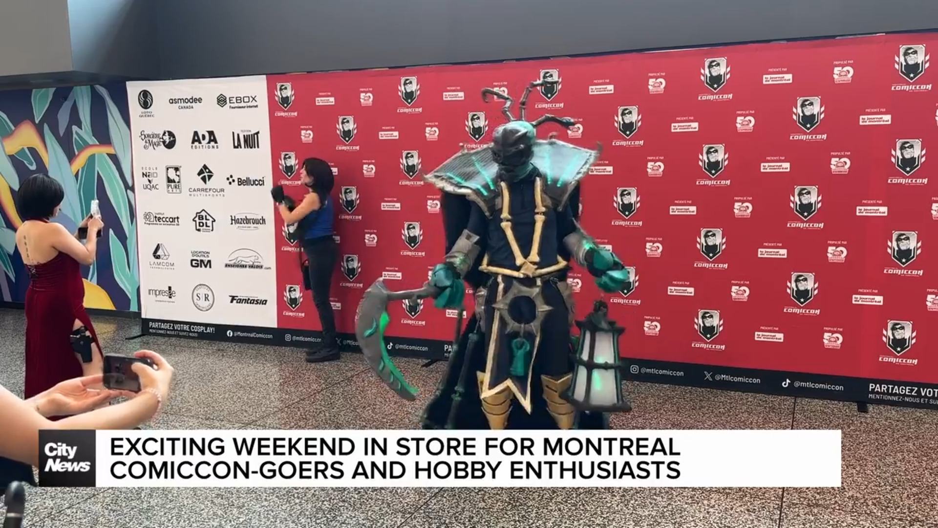 Exciting weekend for Montreal Comiccon and Hobby fans