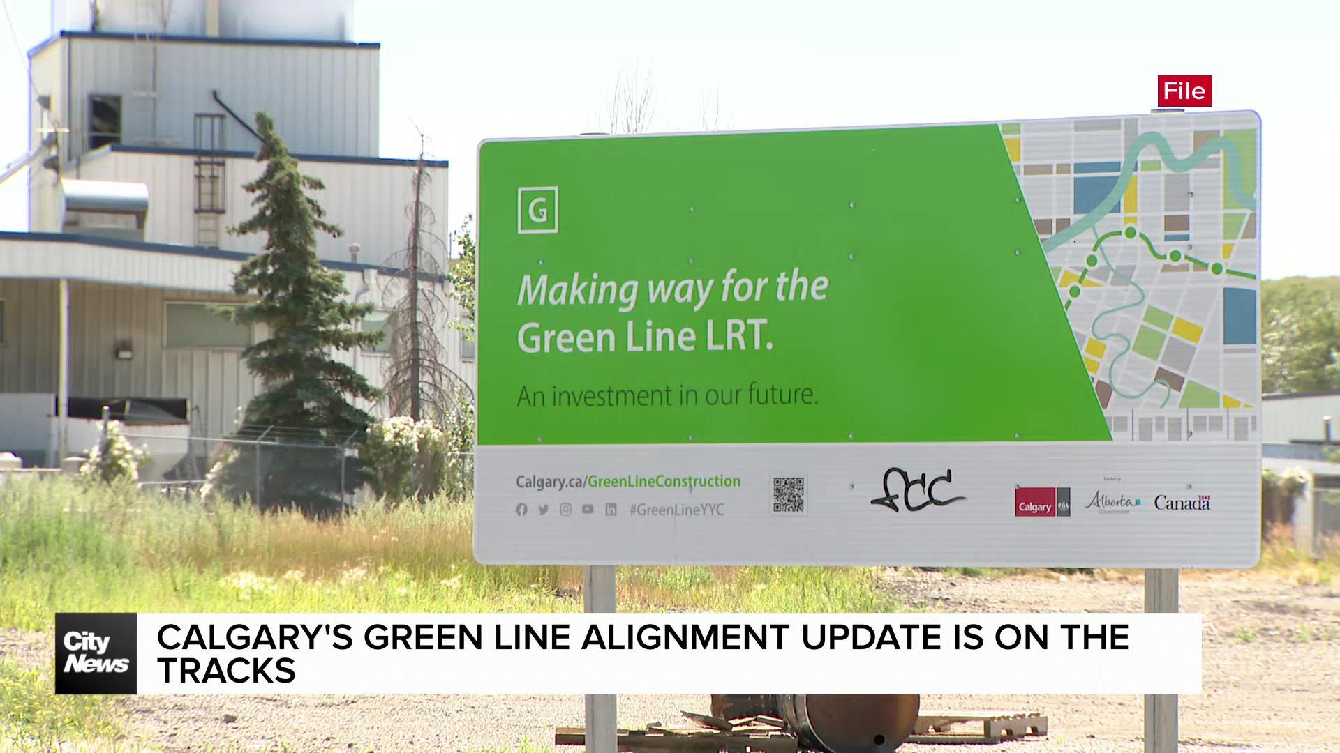 Calgary’s Green Line alignment update is on the tracks