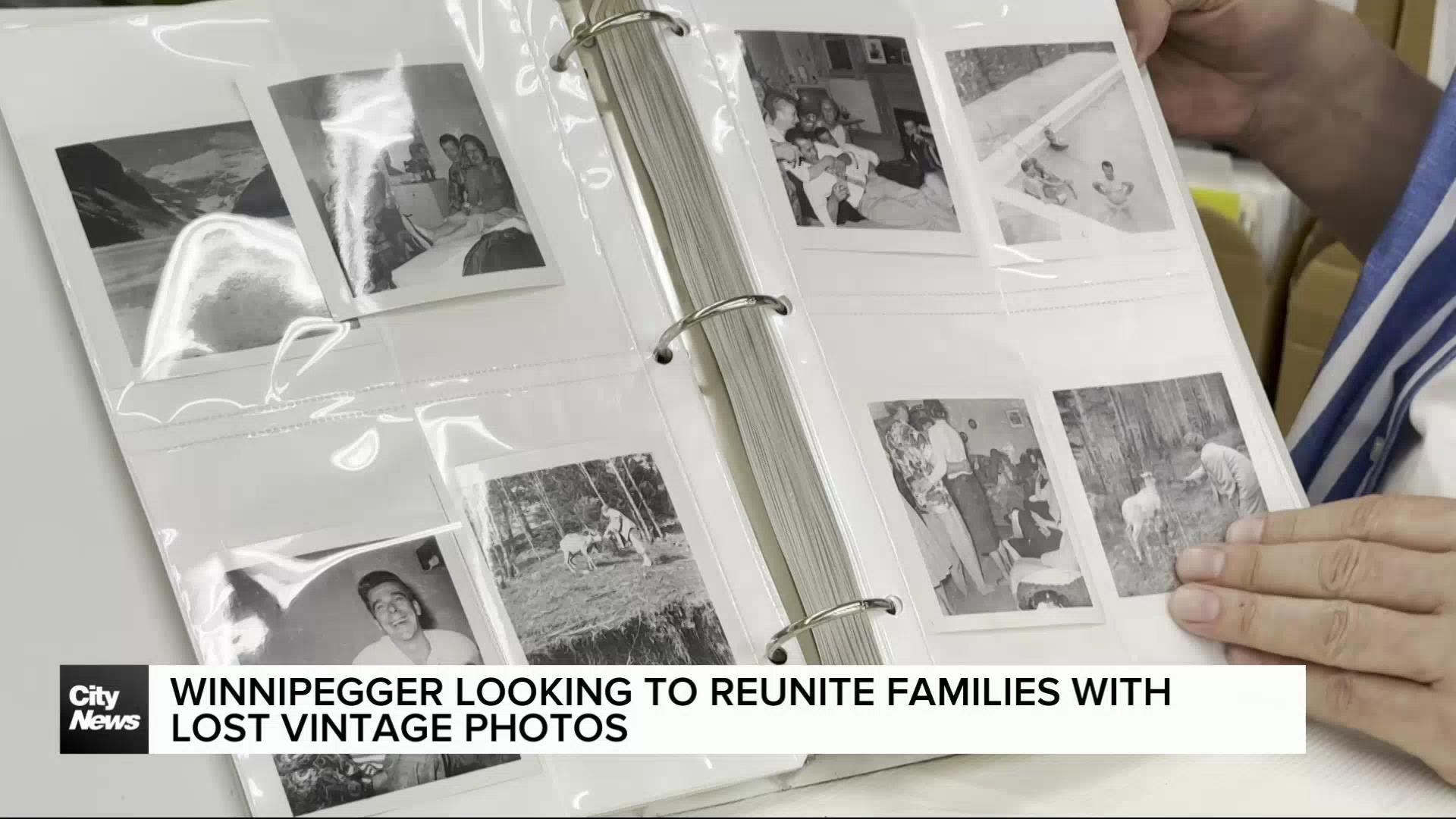 Winnipegger looking to reunite families with long-lost photos
