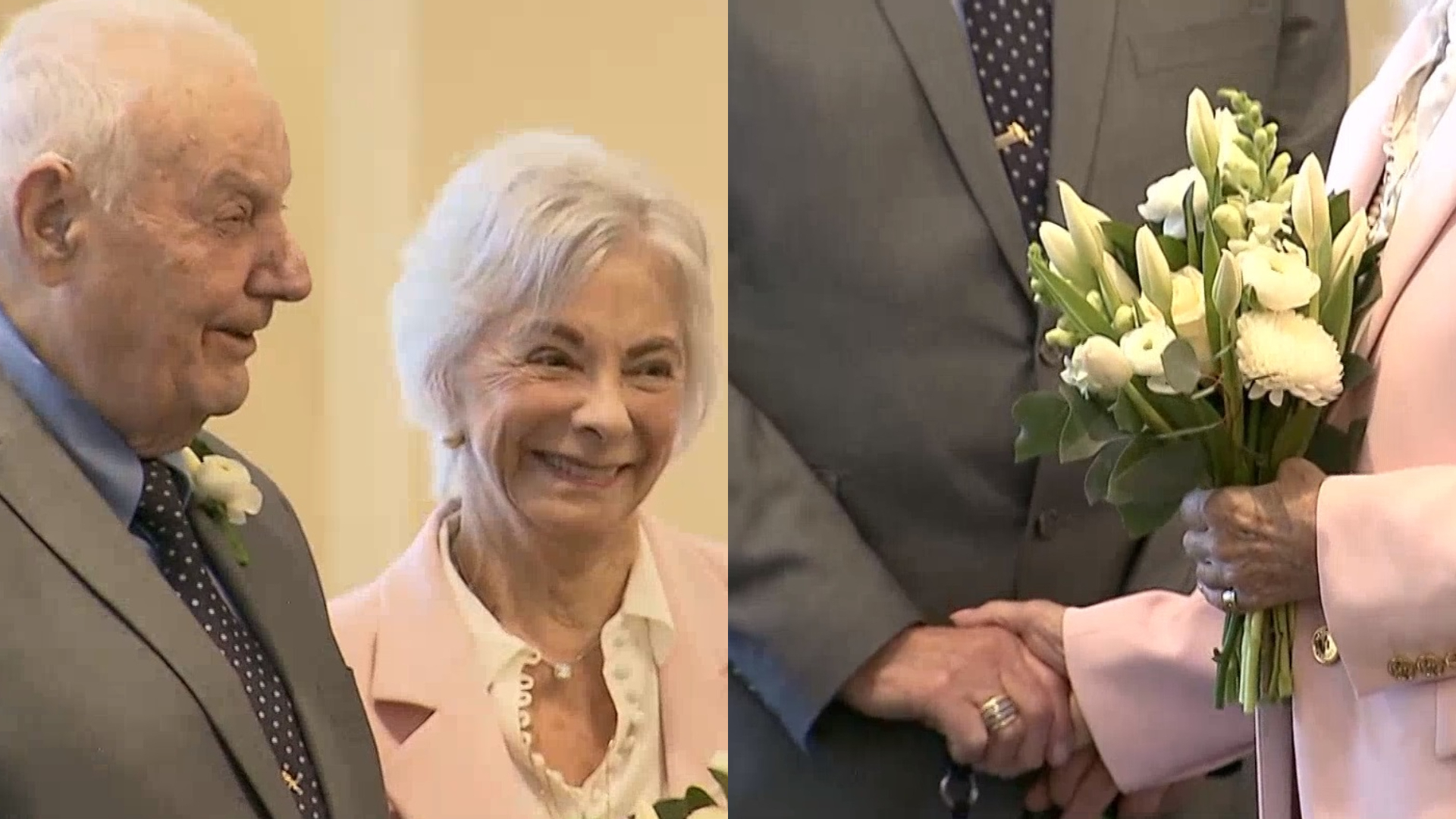 A couple in their 90s tie the knot in White Rock