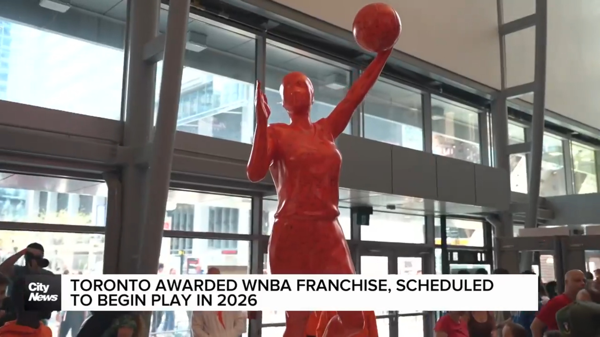 Toronto has been awarded a WNBA expansion franchise
