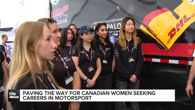 Paving the way for Canadian women seeking careers in motorsport