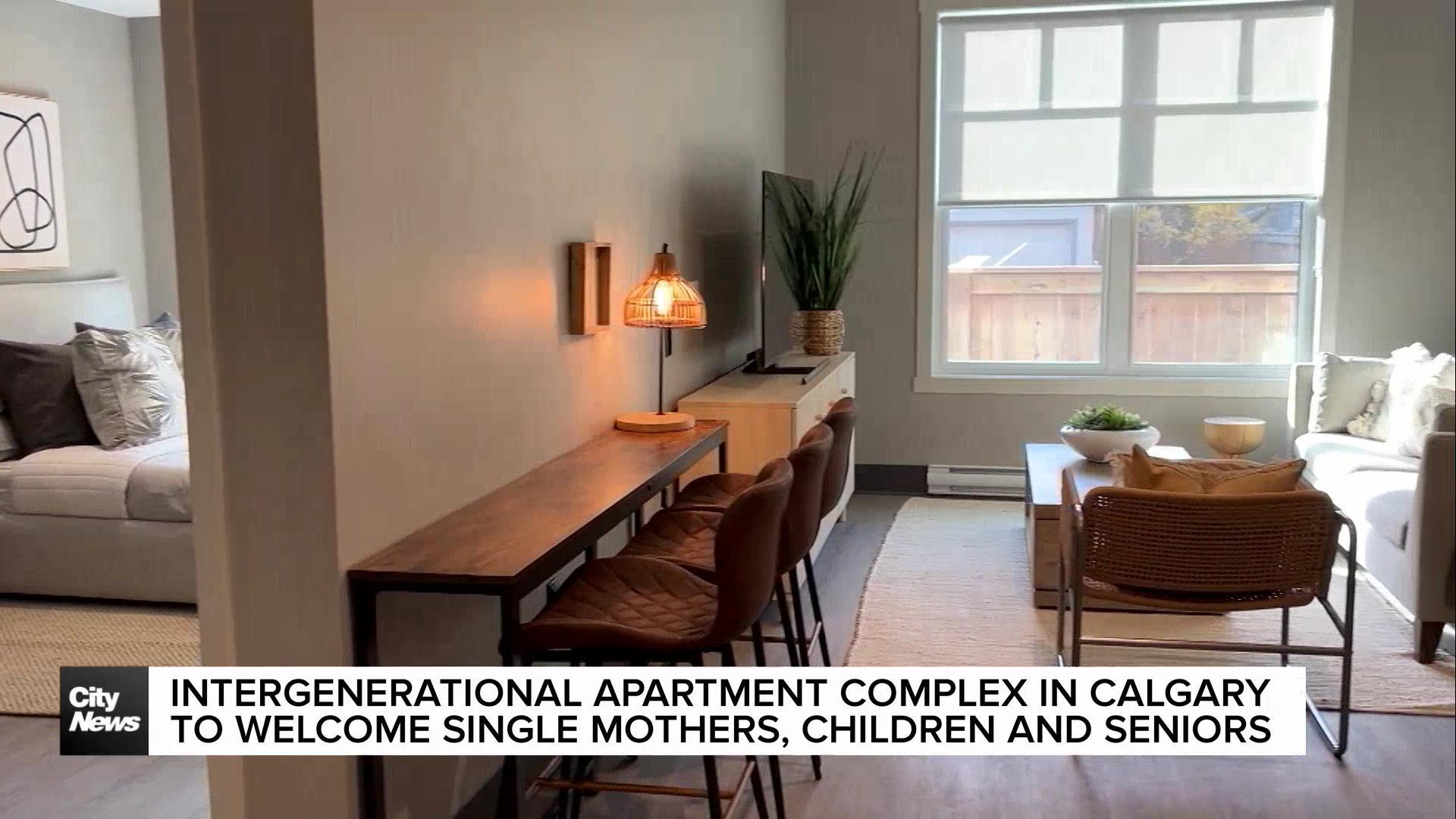 Intergenerational apartment complex in Calgary set to welcome single mothers, children and seniors 