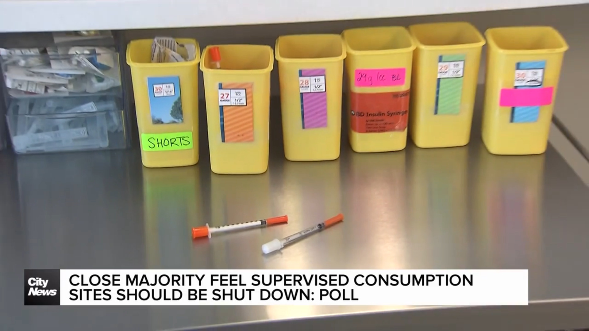 Slim majority feel supervised consumption sites should shut down: poll