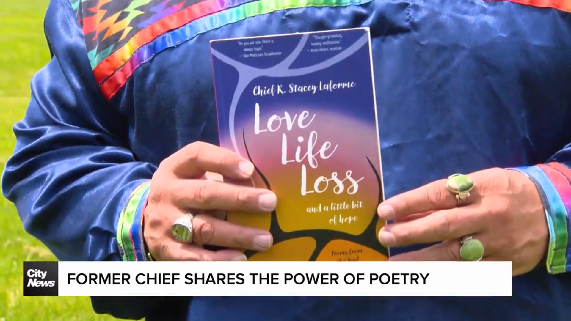 Former Anishinaabe Chief shares the power of poetry