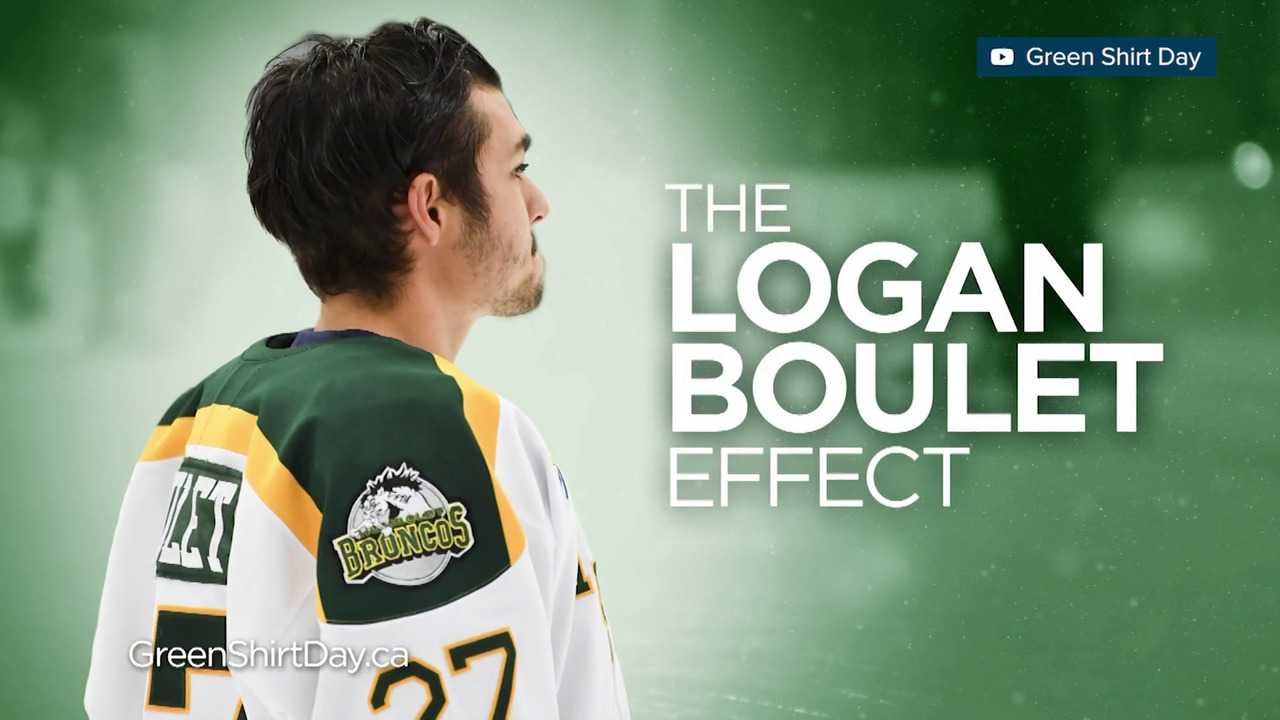 Humboldt Broncos: Logan Boulet and Green Shirt Day