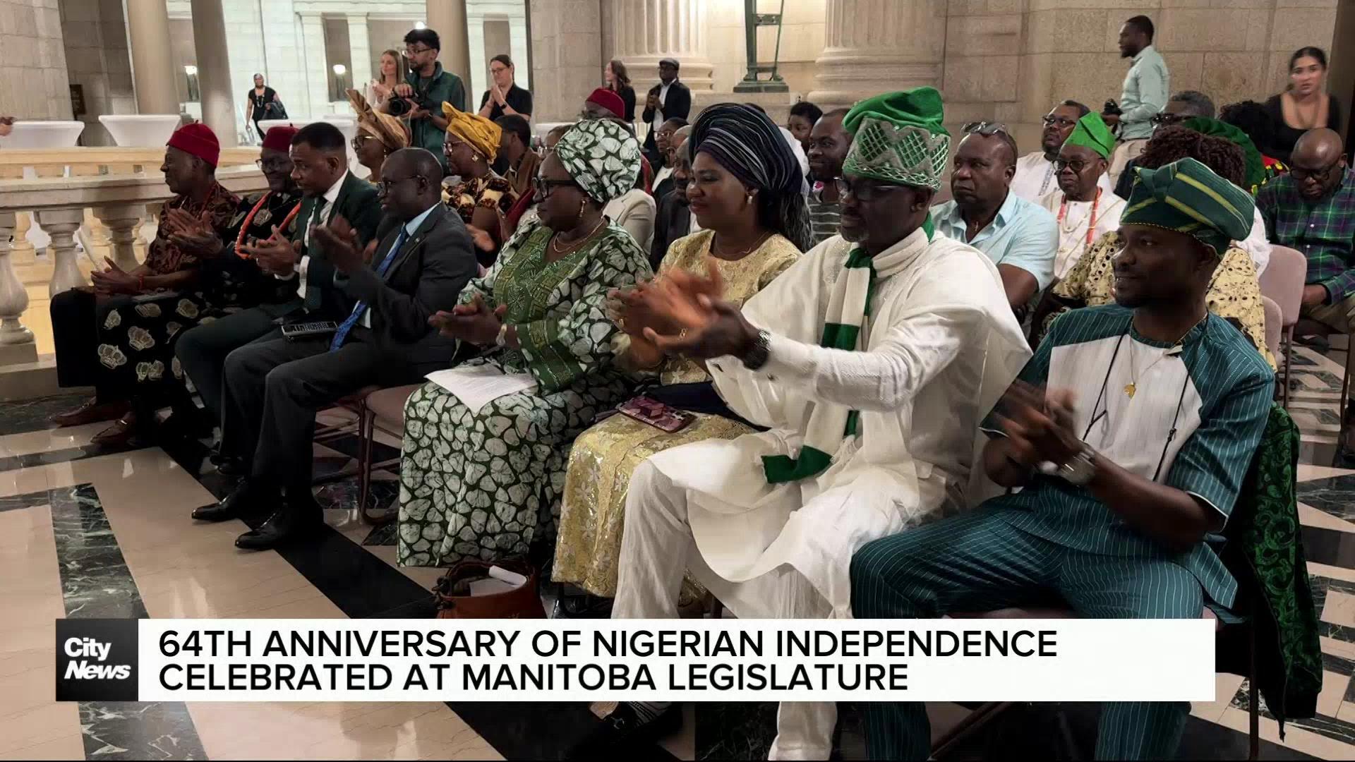 Nigerian Independence celebrated at Manitoba Legislature