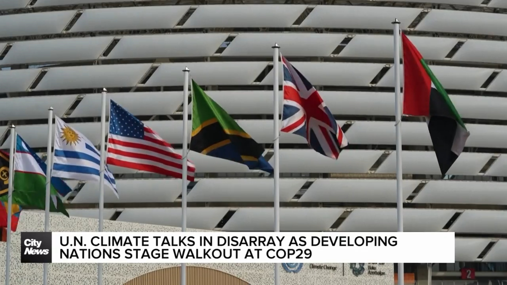 Least developed and small island nations stage walkout during COP29 overtime negotiations