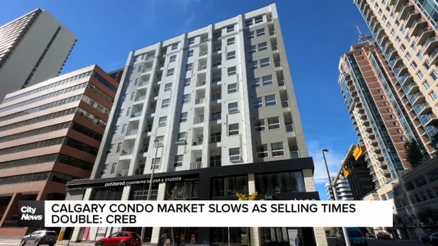Calgary condo market slows as selling times double: CREB