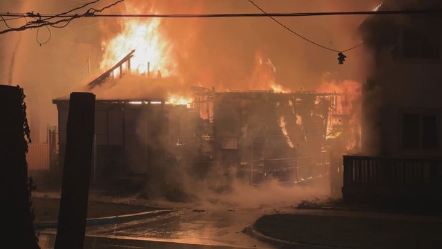 Neighbours feel lucky to be alive following vacant house fire in Winnipeg’s inner-city