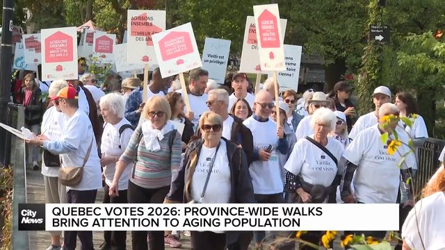 Montreal walk aims to combat isolation among older Quebecers