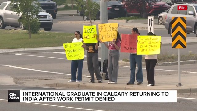 International graduate in Calgary returning to India after work permit denied