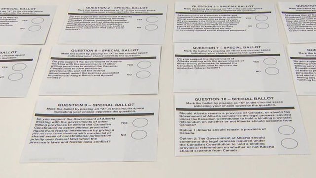The other 9 referendum questions