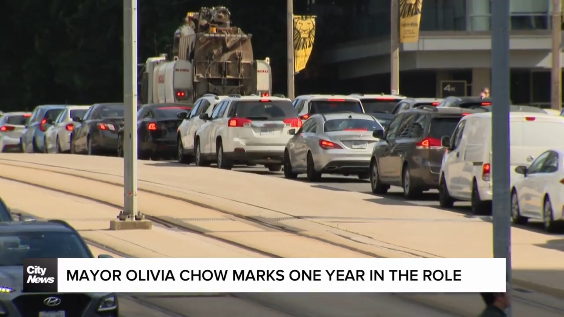 Congestion issues rise as Mayor Olivia Chow marks one year in office