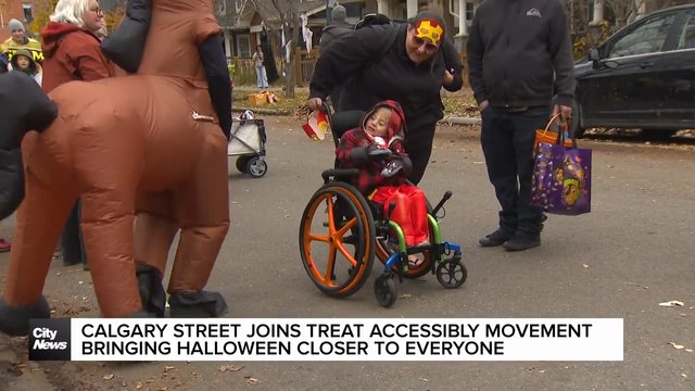 Calgary community joins Treat Accessibly movement, bringing Halloween closer to everyone