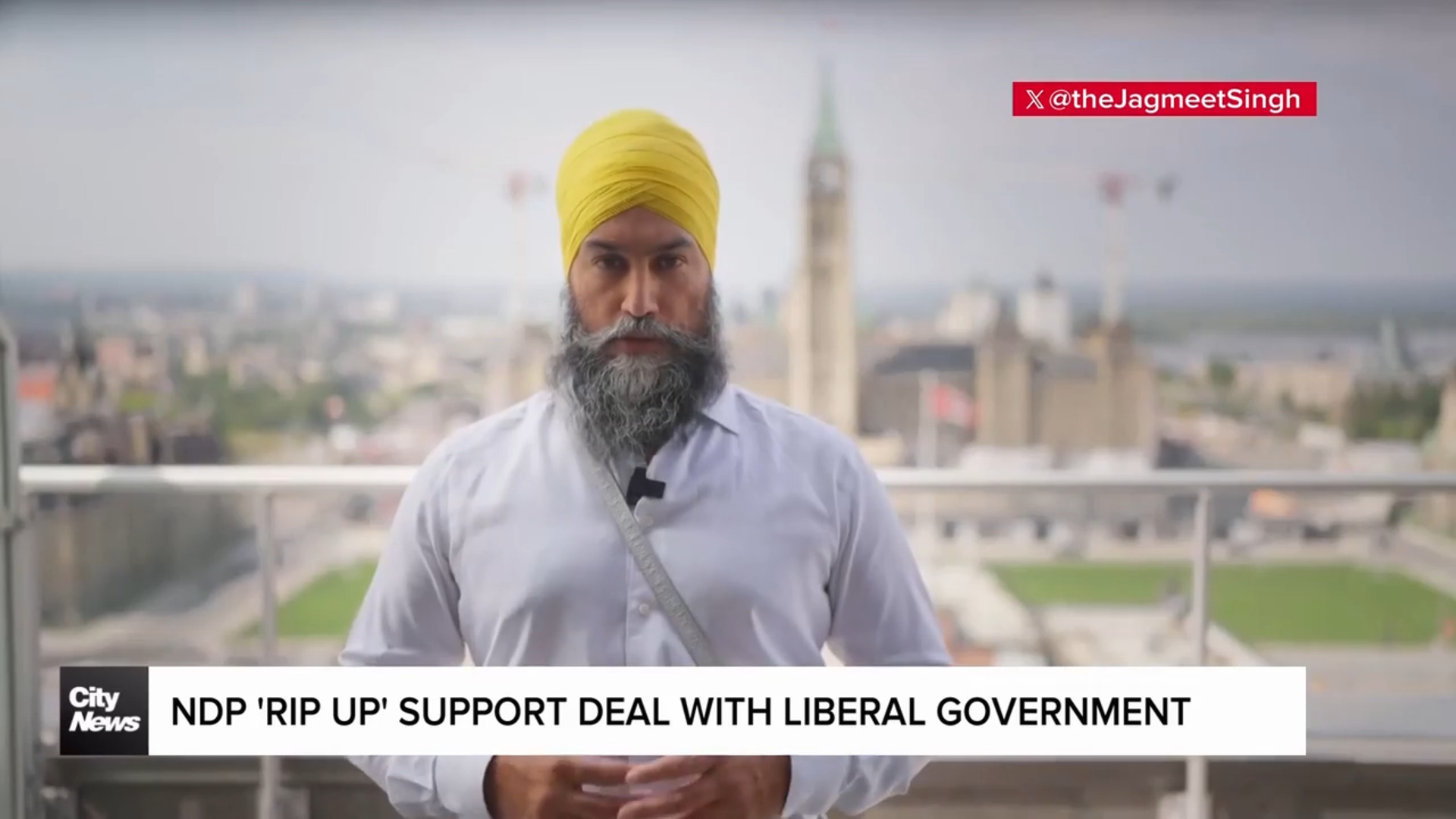 NDP pulls out of deal to support the Liberal government in parliament