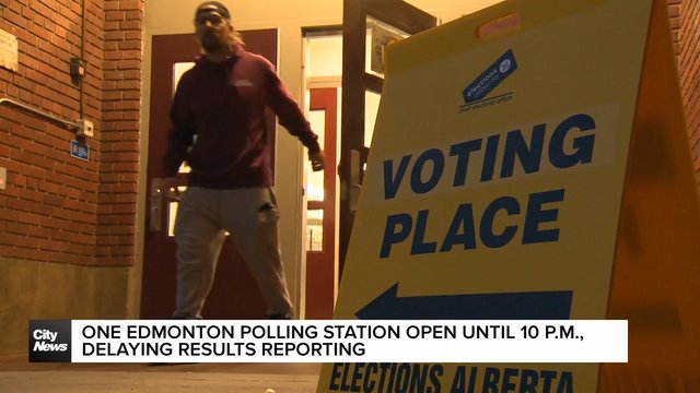 Edmonton polling station that delayed results reporting