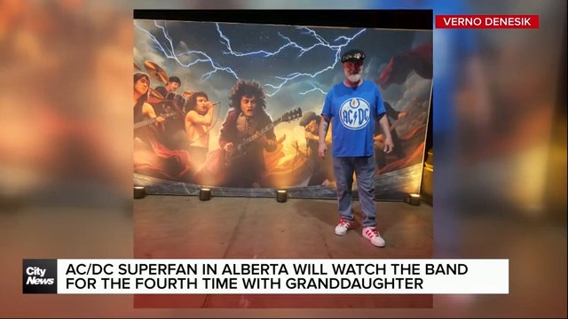 AC/DC superfan in Alberta will watch the band for the fourth time