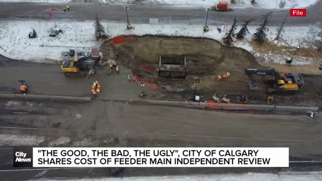 'The good, the bad, the ugly': City of Calgary shares cost of Feeder Main Independent Review