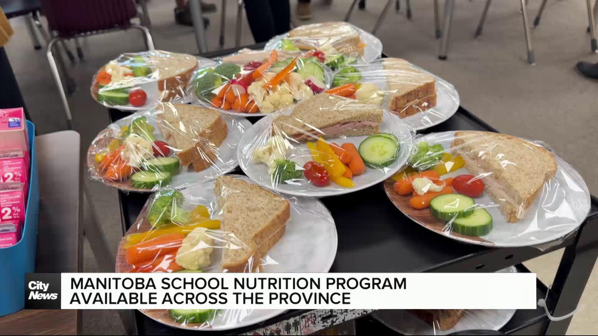 School nutrition program available across Manitoba