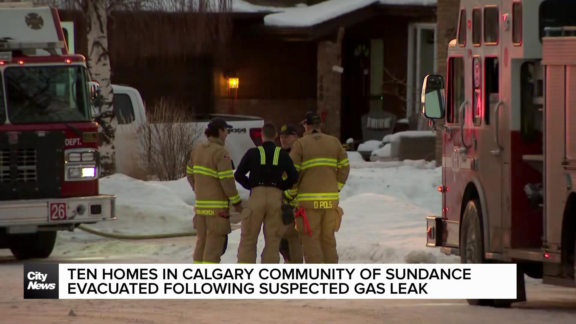 Evacuation orders rescinded following gas leak in SE Calgary