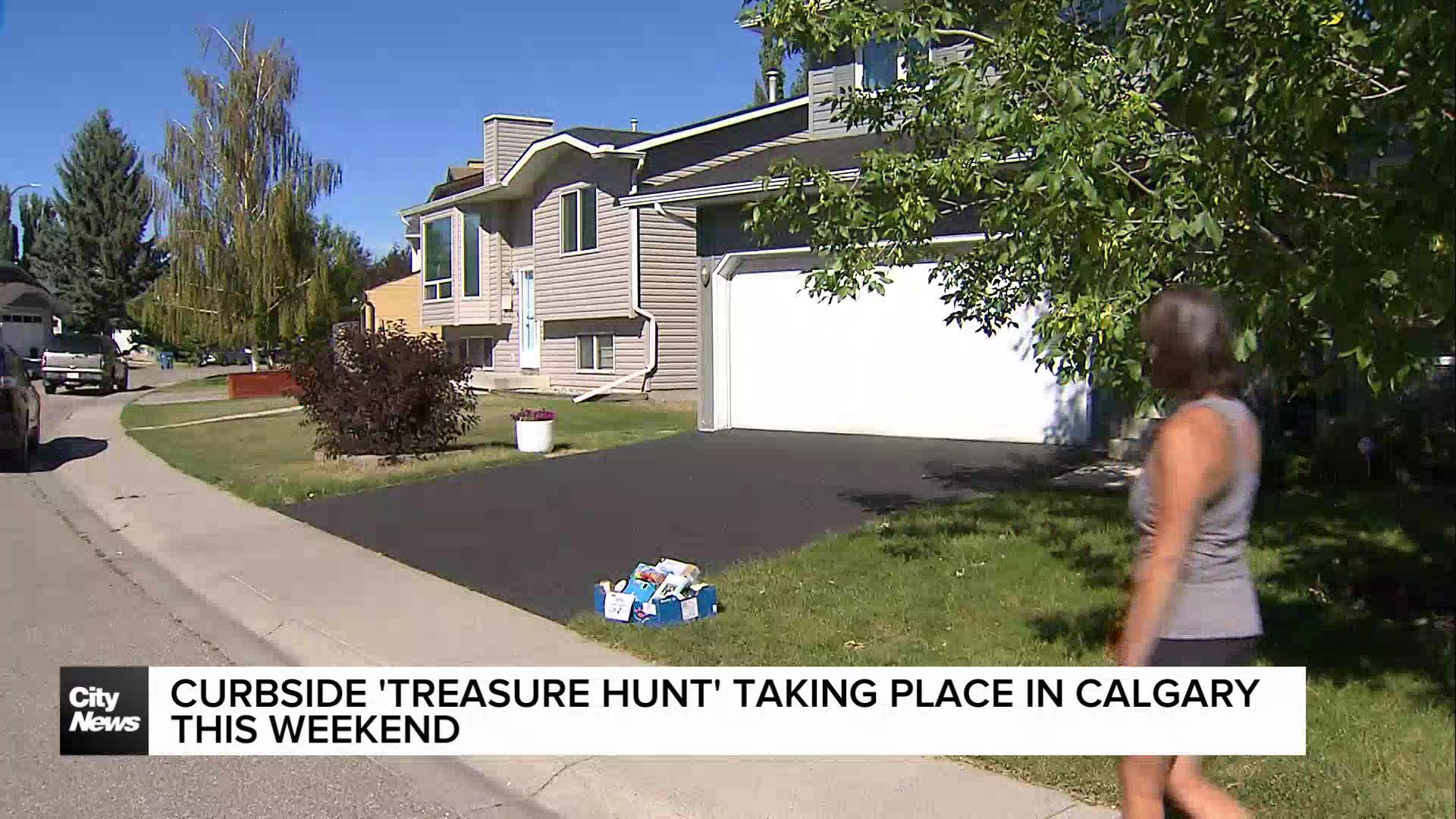 Curbside 'Treasure Hunt' taking place in Calgary