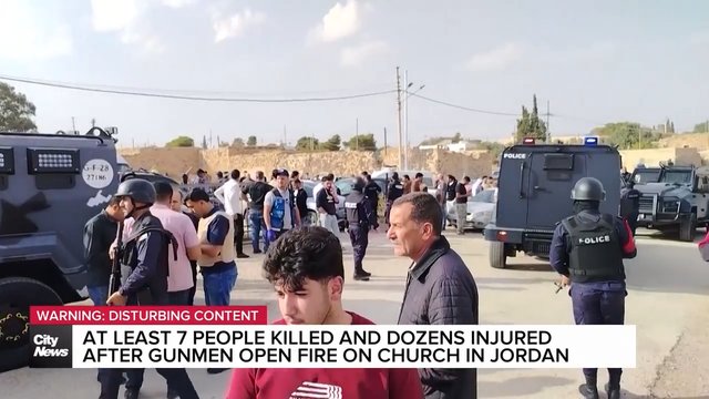 Several dead after a shooting at a Greek Orthodox Church in southern Jordan